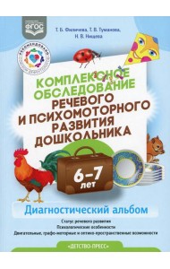 Комплексное обследование речевого и психомоторного развития дошкольника. Диагностический альбом (6-7 лет)