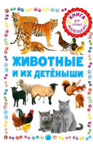 Животные и их детеныши. Книга для самых маленьких