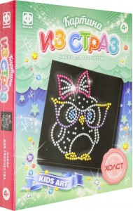 257312 Картина из страз Совушка