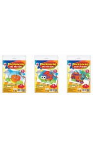 Раскраски без красок Набор №4 (комплект из 3 шт)