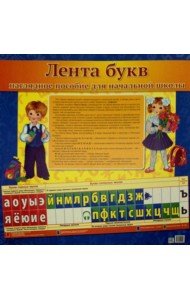 Лента букв. Наглядное пособие для начальной школы.  (128х38см)