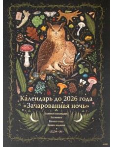 Календарь до 2026 года. Зачарованная ночь Календарь до 2026 года. Зачарованная ночь