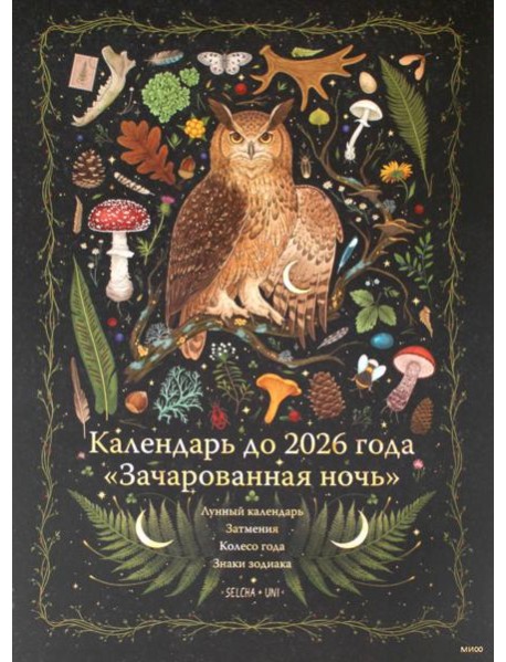 Календарь до 2026 года. Зачарованная ночь