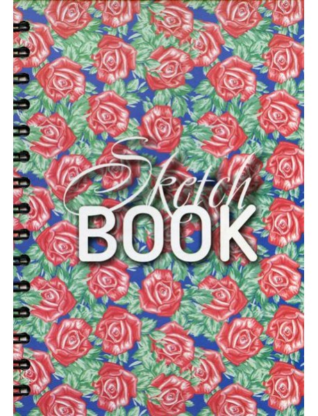 Скетчбук. Орнамент из роз