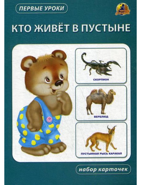 Кто живет в пустыне. Набор карточек