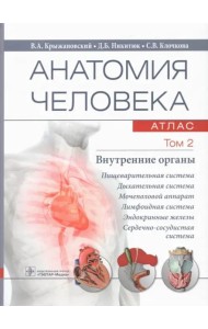 Анатомия человека. Атлас. В 3 т. Т. 2: Внутренние органы: Учебное пособие