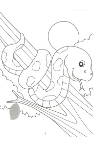 Раскрась и наклей: джунгли: книжка-раскраска