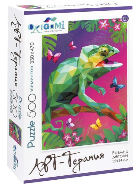 Пазл-500 Хамелеон,06770