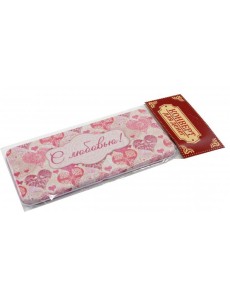 Коробочка для денег Сердечки (43685)