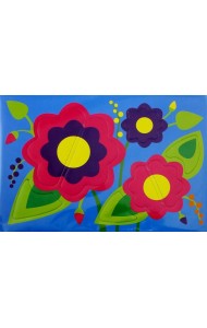 Мягкий конструктор. Цветочек