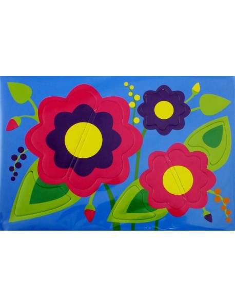 Мягкий конструктор. Цветочек