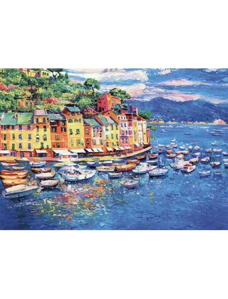 Алмазные узоры. На причале 30*40,07262