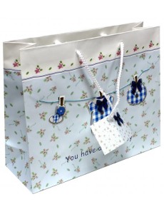 Пакет подар. "Baby Clothes Boy" (S2-07B-0017) Пакет подар. "Baby Clothes Boy" (S2-07B-0017)