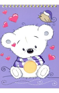 Блокнот-раскраска с апплик.20л,греб,Пушистик,С6472