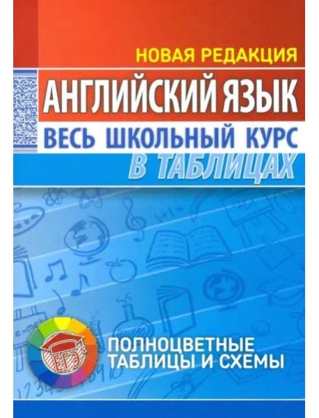 Английский язык. Весь школьный курс в таблицах
