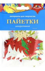 НГ Декоративные пайетки Елочки,С3572-03