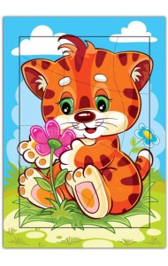 Развивающие рамки. 3817 Тигренок