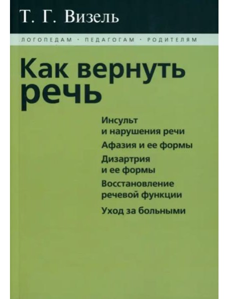 Как вернуть речь