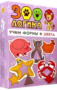 Учим формы и цвета. Зоологика