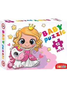 Baby Puzzle. 4035 Принцесса и единорог Baby Puzzle. 4035 Принцесса и единорог