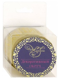 Лента самокл. С праздником! крафт 79241 Лента самокл. С праздником! крафт 79241