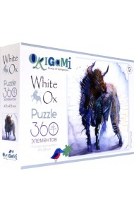 Пазл-360 2021 Год Быка. Акварель (05419)