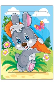 Развивающие рамки. 3816 Зайка