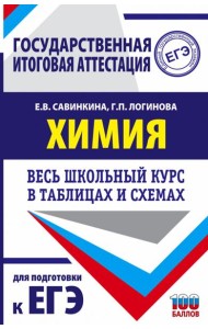 Химия. Весь школьный курс в таблицах и схемах для подготовки к ЕГЭ