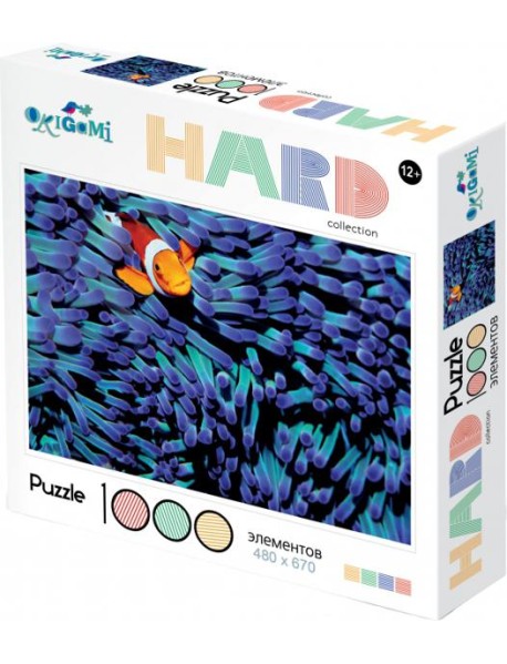 Hard. Пазл-1000 Рыбка,07547