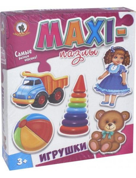 Пазлы 03523 Макси Игрушки Русский стиль