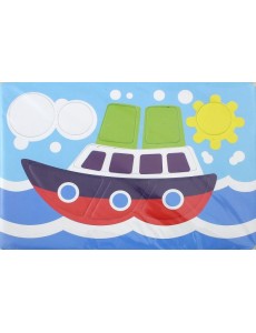 Мягкий конструктор. Пароходик