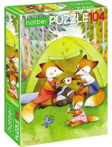 Hatber Puzzle-104 Пикник на полянке,104ПЗ4_30201