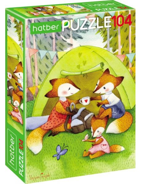 Hatber Puzzle-104 Пикник на полянке,104ПЗ4_30201