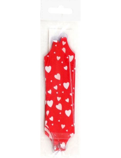 Бант подарочный 10.5см Сердечки,BOWP-3D