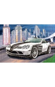 Пазл 30эл. Легковой автомобиль Мерседес