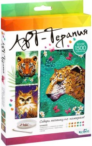 Алмазная мозаика. Арт-терапия. Набор 3в1,06891