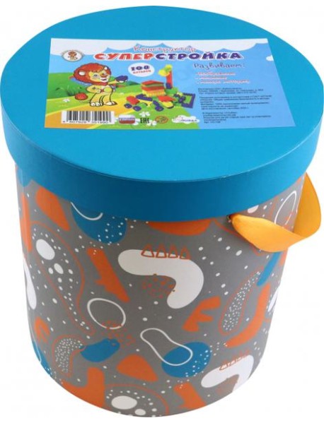 Конструктор "Суперстройка" 108 дет(коробка) СС-108