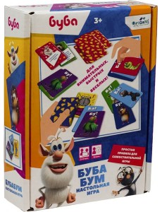 Буба. Настольная игра. Бубабум,07315 Буба. Настольная игра. Бубабум,07315