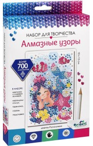 Алмазные узоры. Мечты русалочки. 10*15,06417