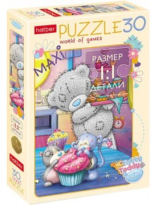 Hatber Puzzle-30 MAXI MeToYou,30ПЗ4_23098 Hatber Puzzle-30 MAXI MeToYou,30ПЗ4_23098