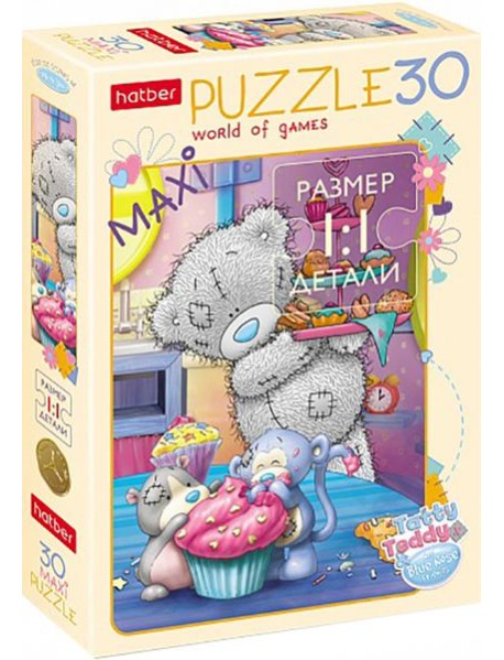 Hatber Puzzle-30 MAXI MeToYou,30ПЗ4_23098