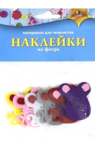 Наклейки из фетра Мышки,С3528