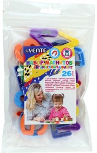 Набор магнитов АНГЛИЙСКИЙ АЛФАВИТ 26 букв