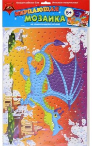 Аппликация из мяг.пласт.самок.мерц.Дракон,С1573-92