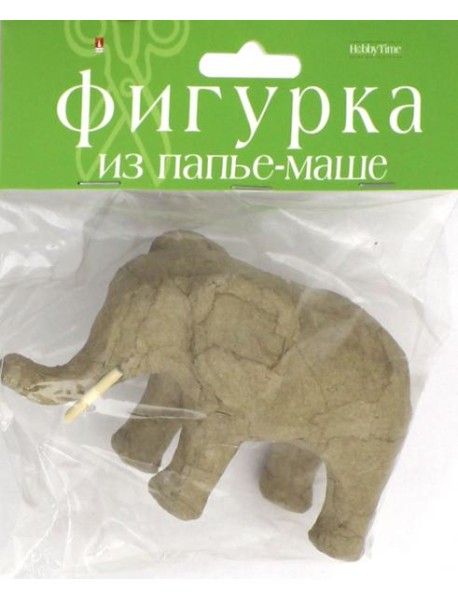Фигурка из папье-маше СЛОН,2-593/09