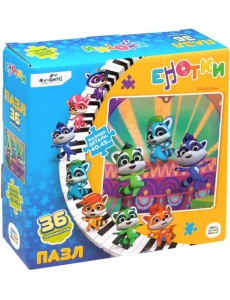 Енотки.Пазл-36 Диско,06883 Енотки.Пазл-36 Диско,06883