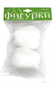 Пенопластовые фигурки 2шт,80мм,ЯБЛОКИ,2-184/05