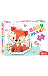 3843 Baby Puzzle. Лесные животные