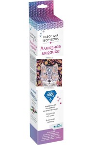 Алмазные узоры. Ночной волк. 30*30,06089