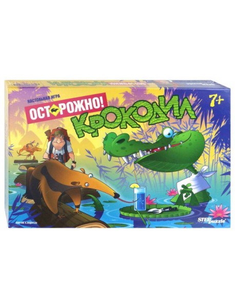 76574 Настольная игра Осторожно: крокодил!